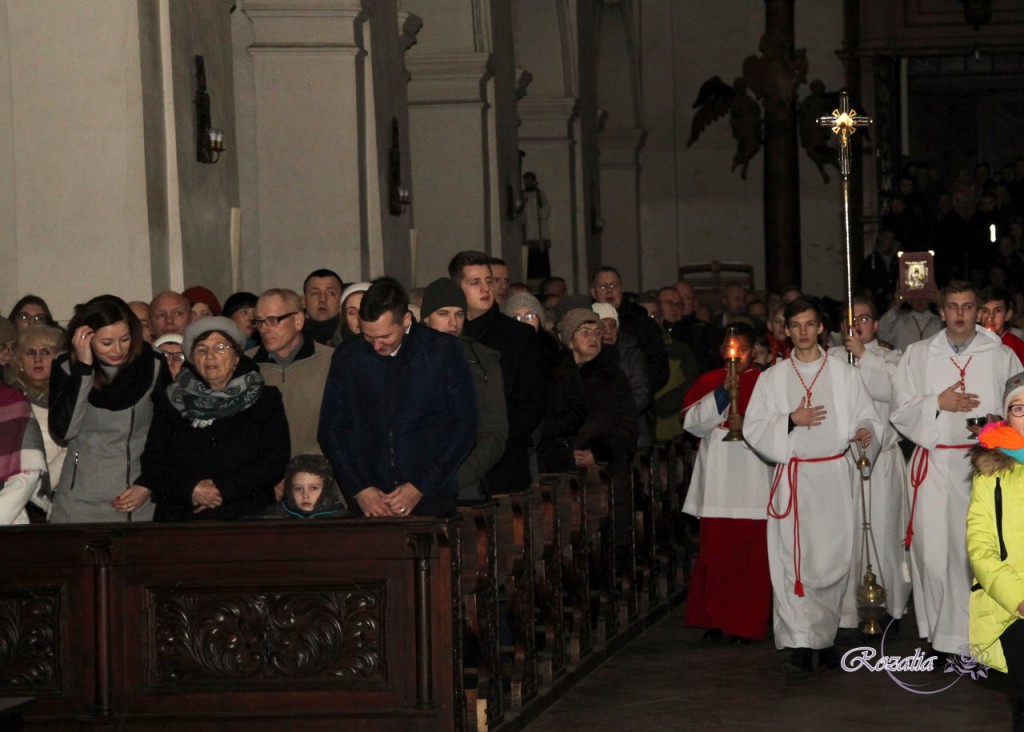 Pasterka w koronowskiej bazylice