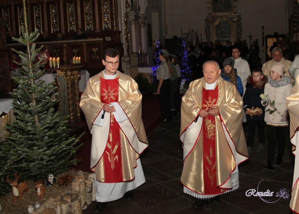 Pasterka w koronowskiej bazylice