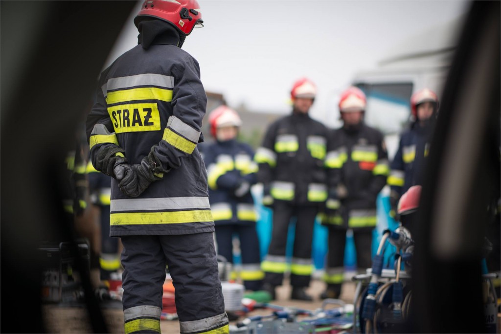 OSP Gościeradz i Wierzchucin na kursie