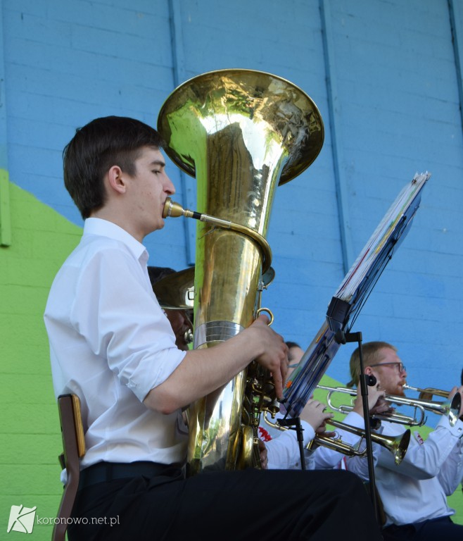 Orkiestra Kujawia w amfiteatrze