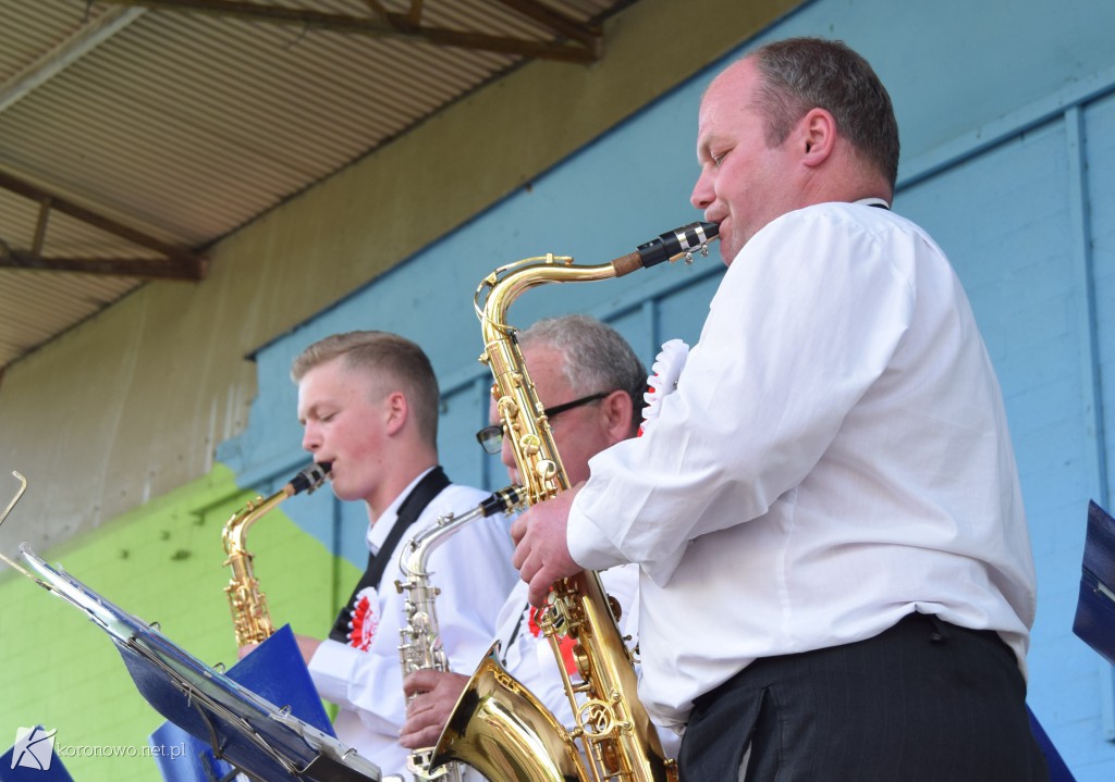 Orkiestra Kujawia w amfiteatrze