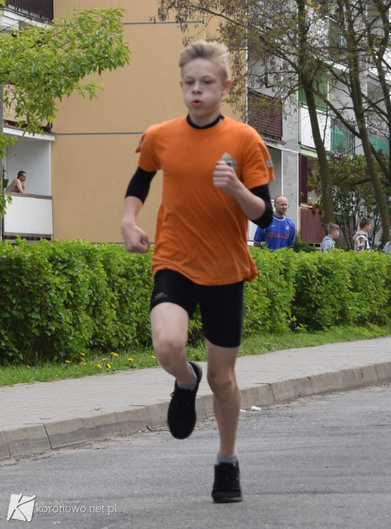 Najmłodsi uczestnicy biegu