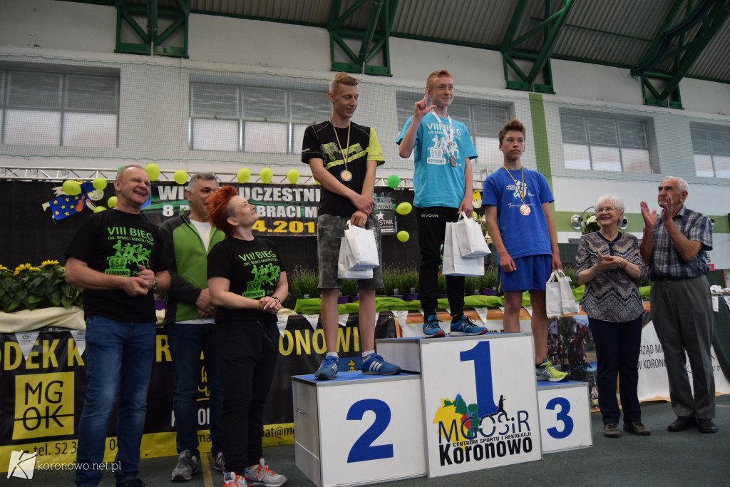 Najmłodsi uczestnicy biegu