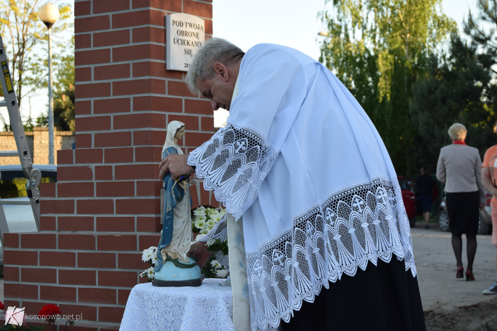 Poświęcenie figury Matki Bożej