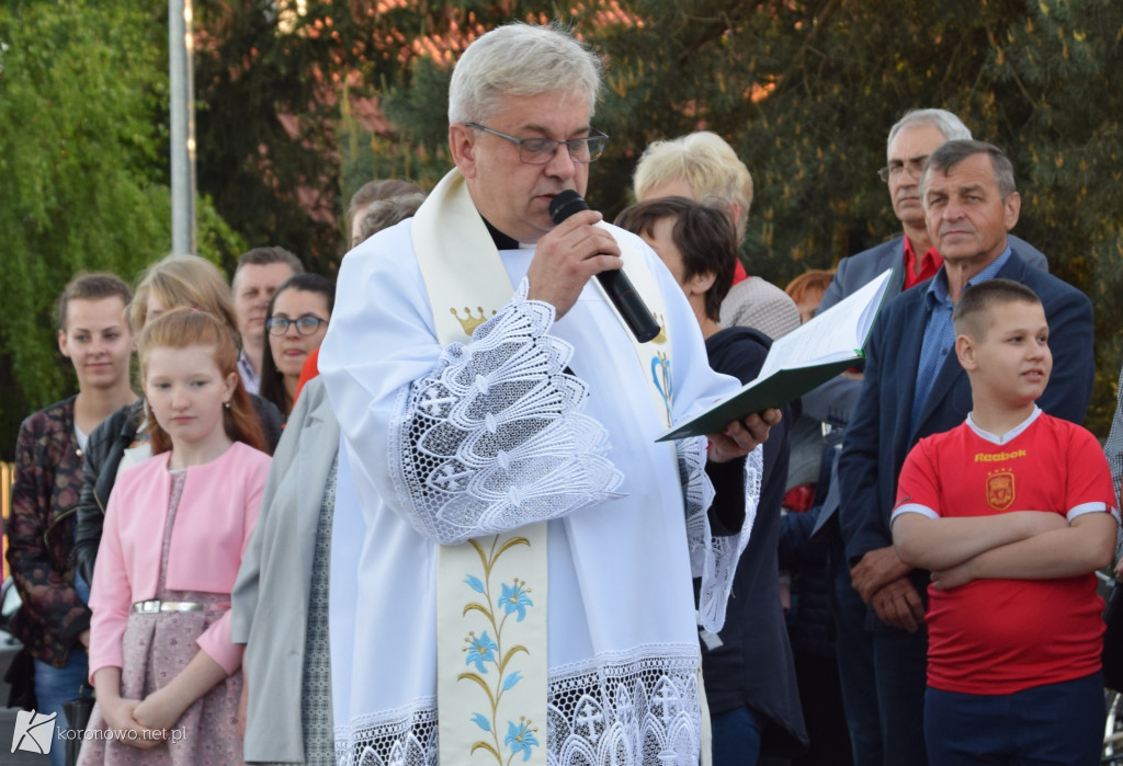 Poświęcenie figury Matki Bożej