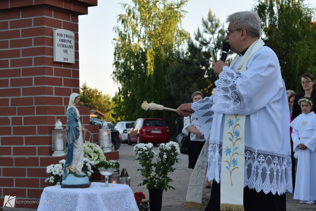 Poświęcenie figury Matki Bożej