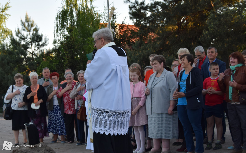 Poświęcenie figury Matki Bożej