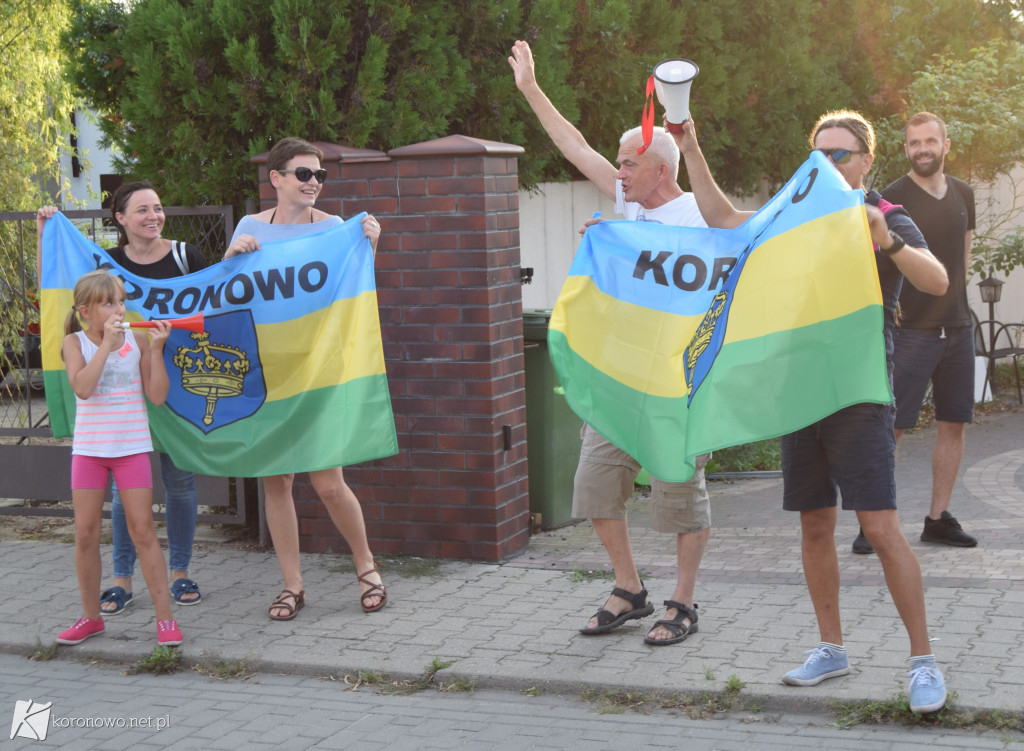 Przywitanie złotej Igi w Koronowie