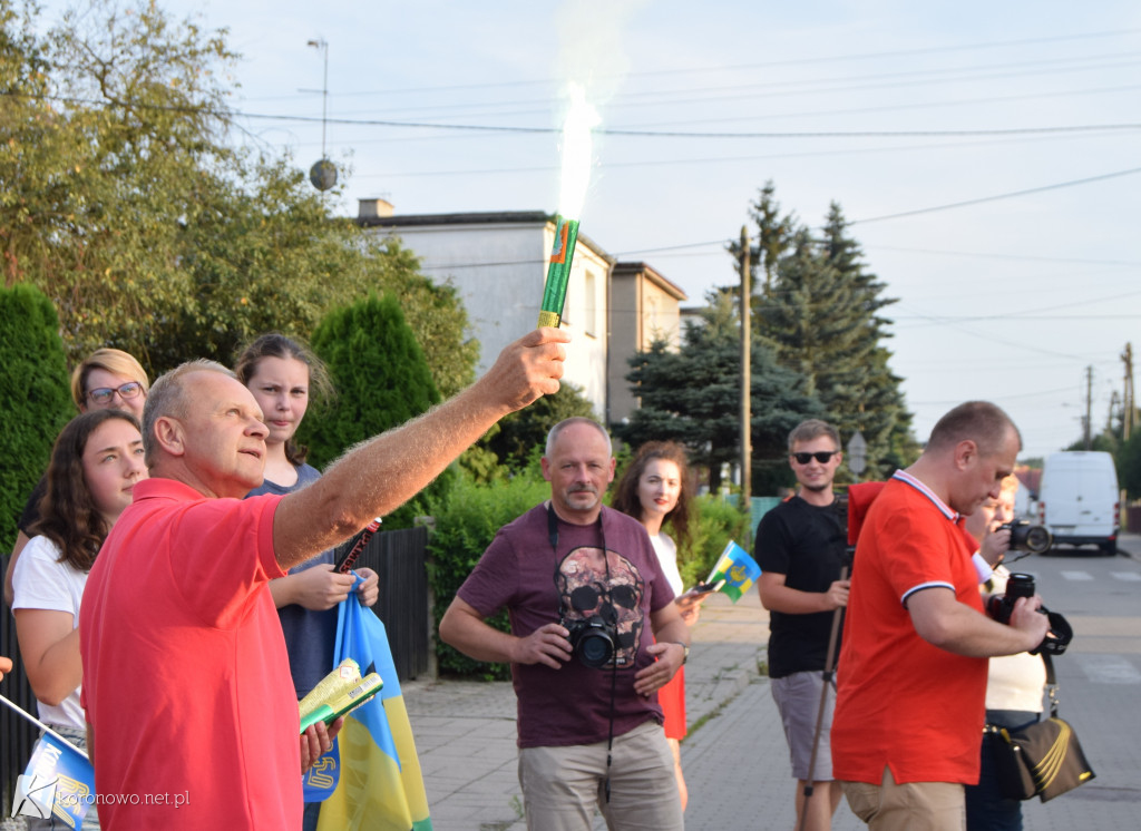 Przywitanie złotej Igi w Koronowie