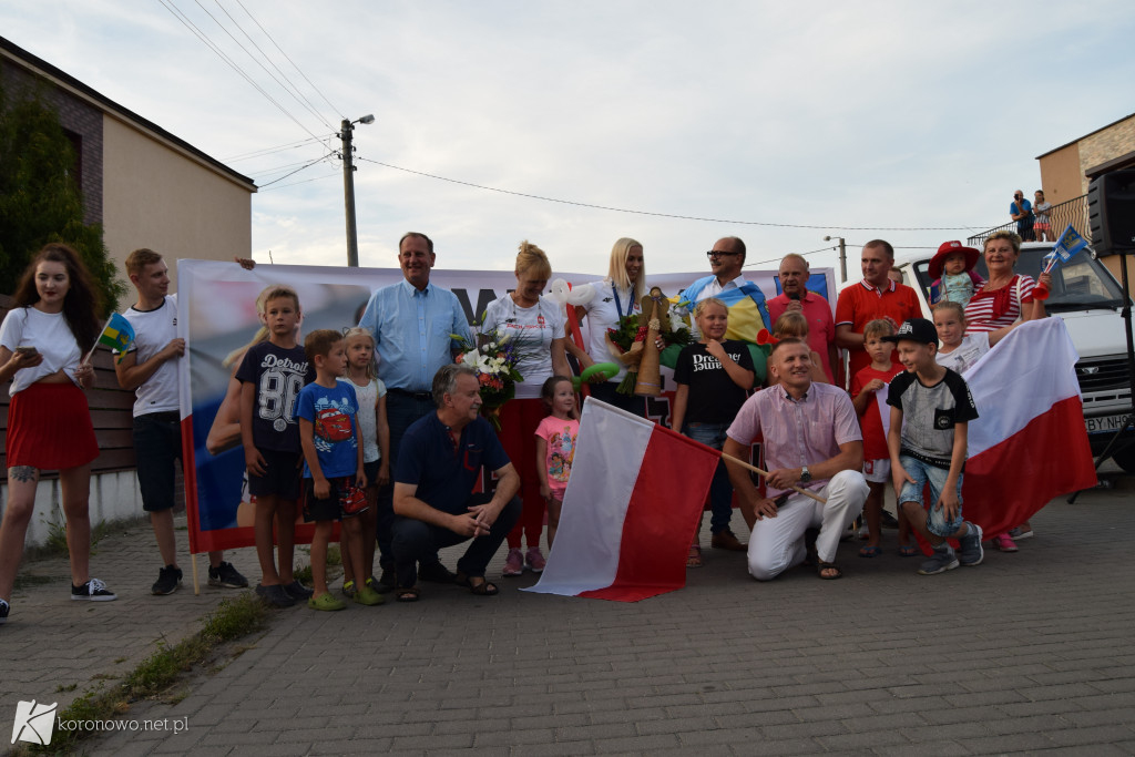 Przywitanie złotej Igi w Koronowie