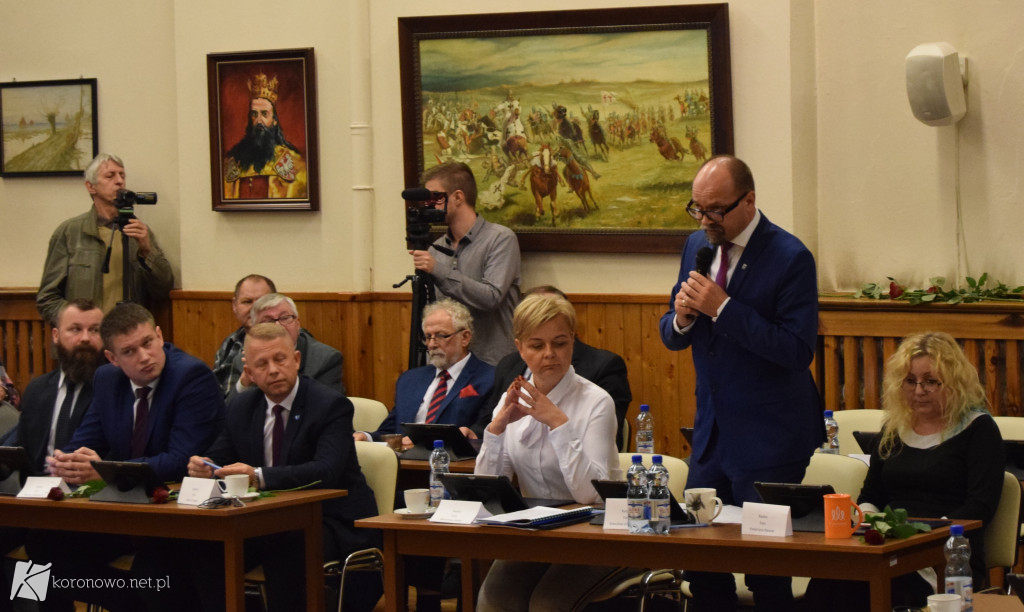 I sesja Rady Miejskiej w Koronowie
