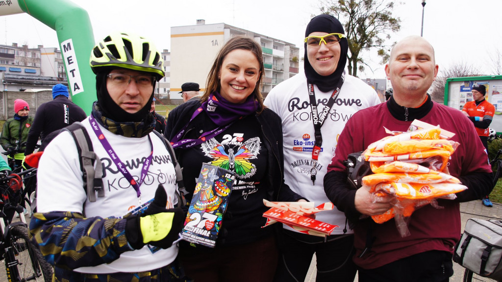 Rowerowe Koronowo dla WOŚP