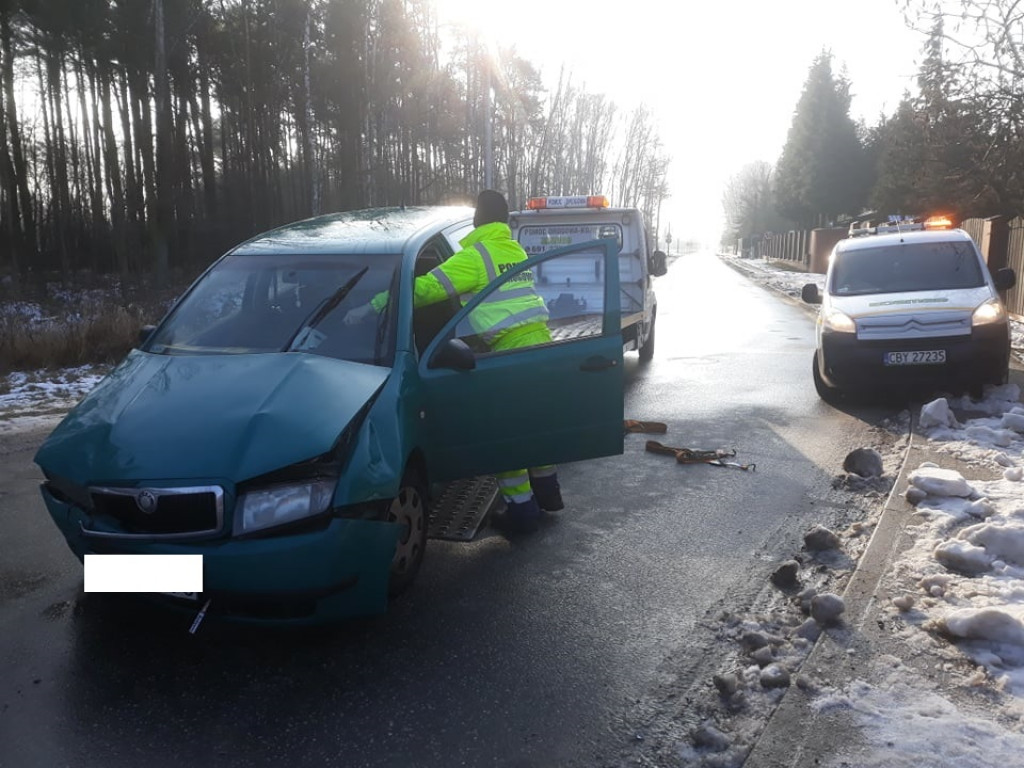 Wypadek w Jagodowie