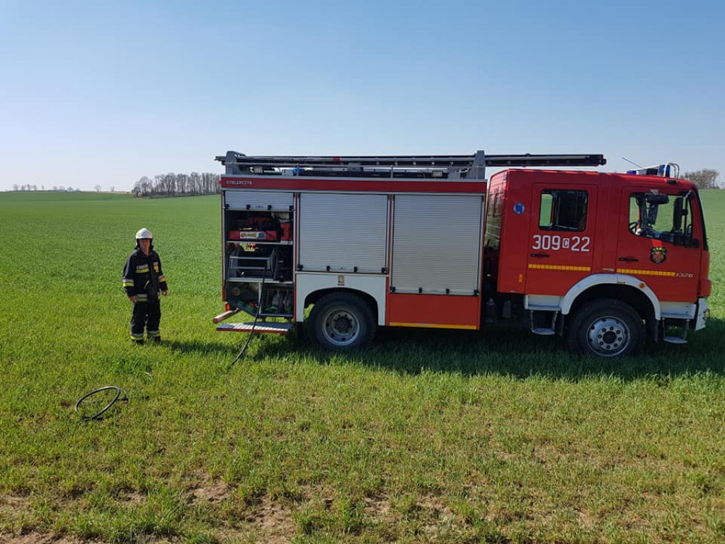 Seria pożarów - 16 kwietnia