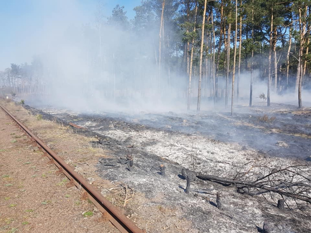Seria pożarów - 16 kwietnia
