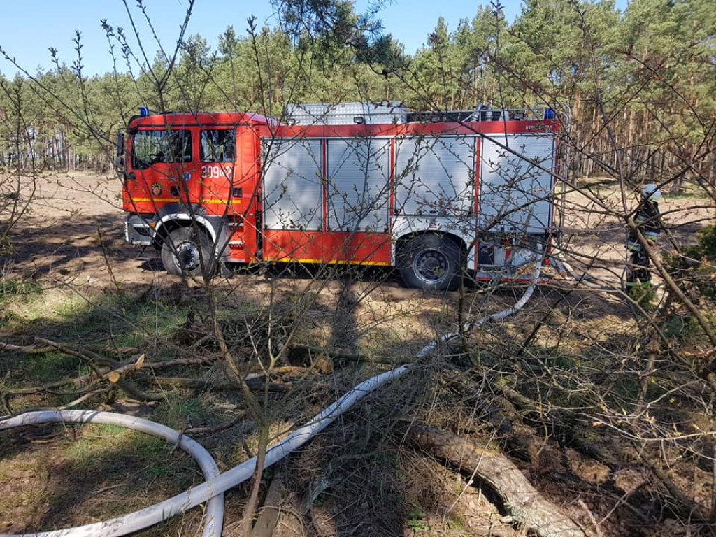 Seria pożarów - 16 kwietnia