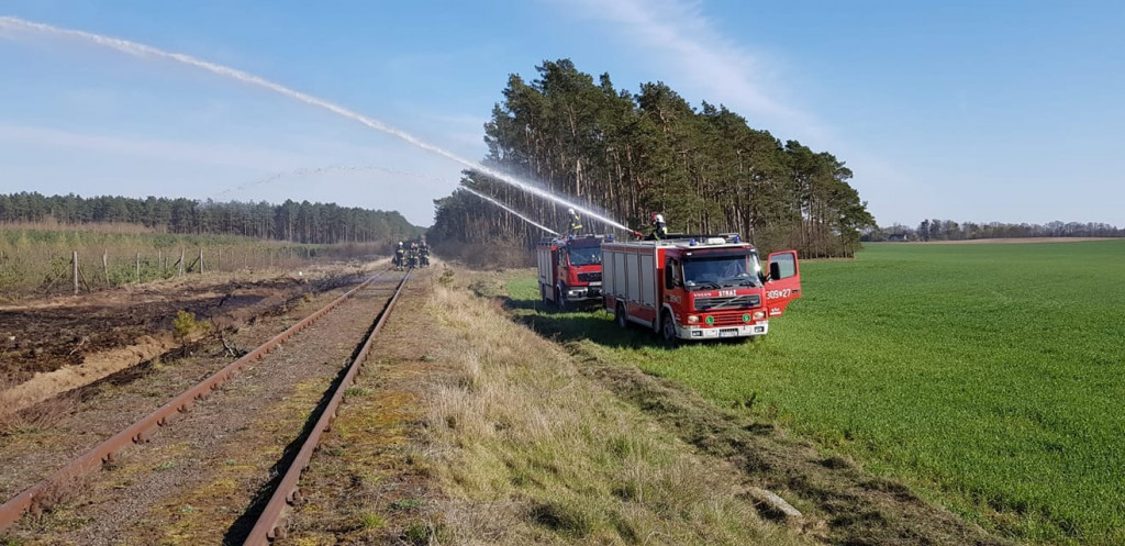 Seria pożarów - 16 kwietnia