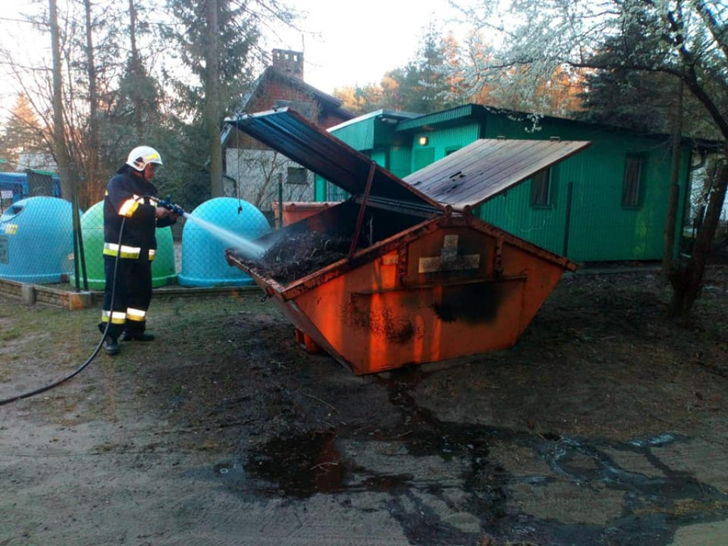 Seria pożarów - 16 kwietnia
