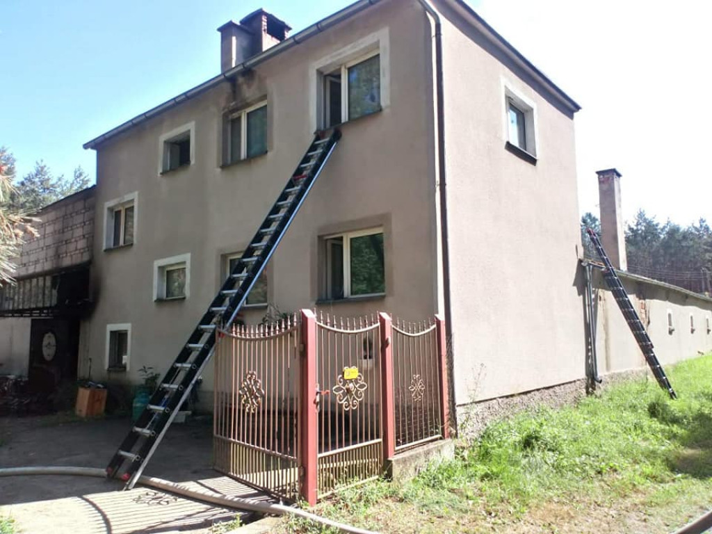 Pożar w Srebrnicy