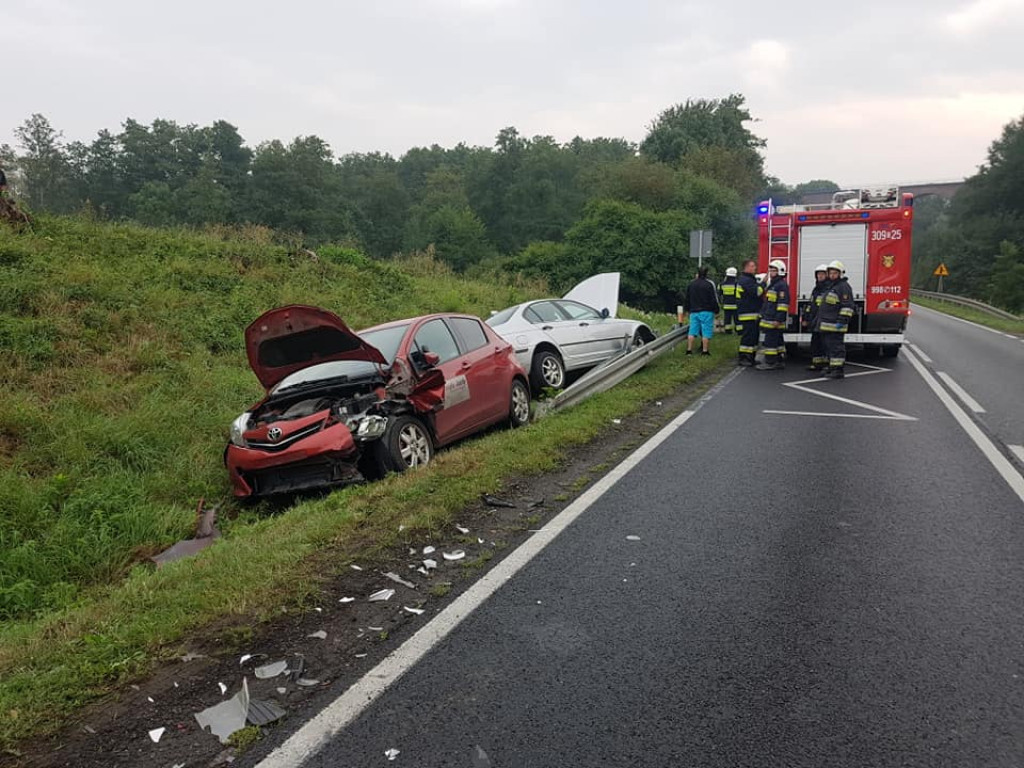 Zdarzenia drogowe w Buszkowie