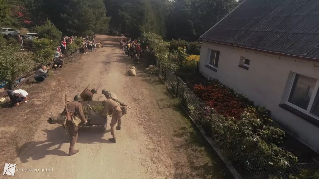 Jest już nowy film poświęcony inscenizacji bitwy poświęcony żołnierzom w Kadzionce