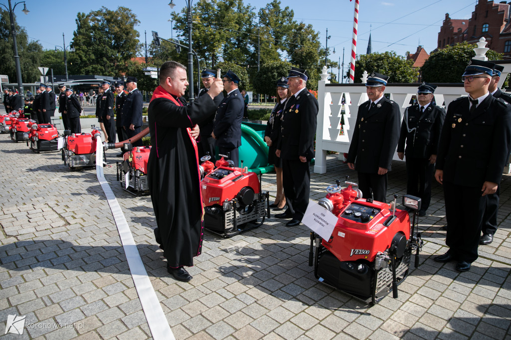 Motopompa trafiła do jednostki OSP Huta!