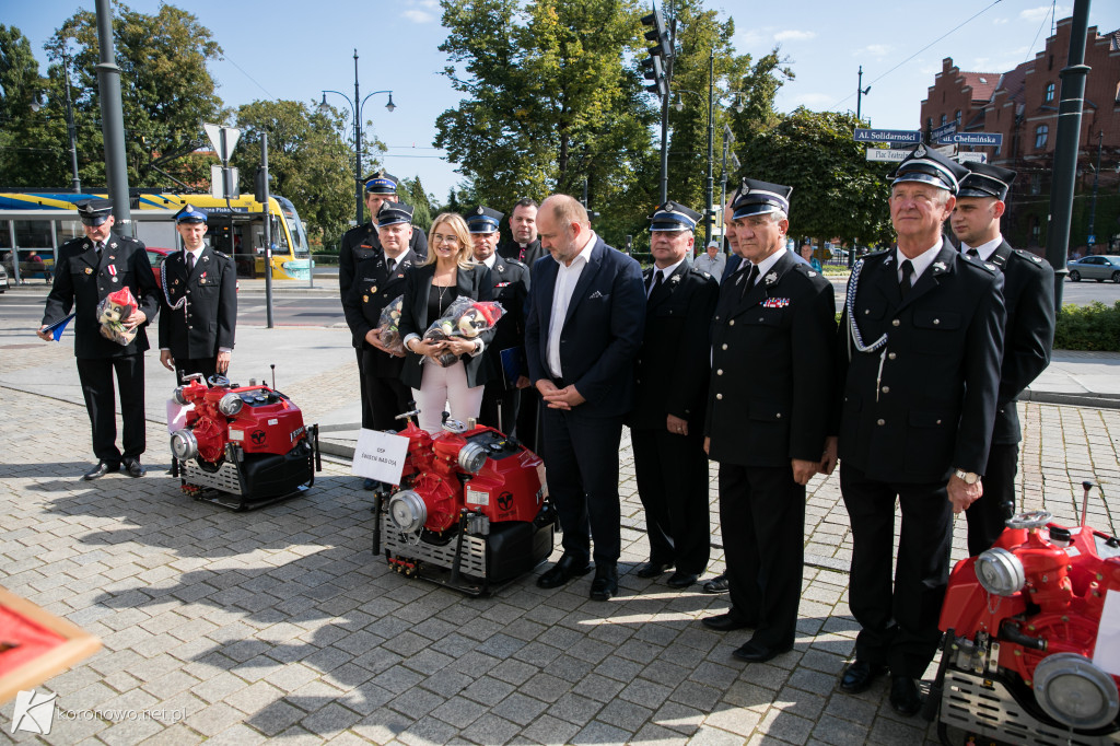 Motopompa trafiła do jednostki OSP Huta!