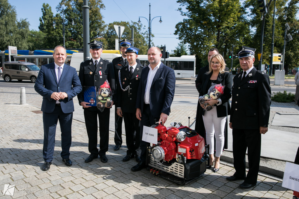 Motopompa trafiła do jednostki OSP Huta!