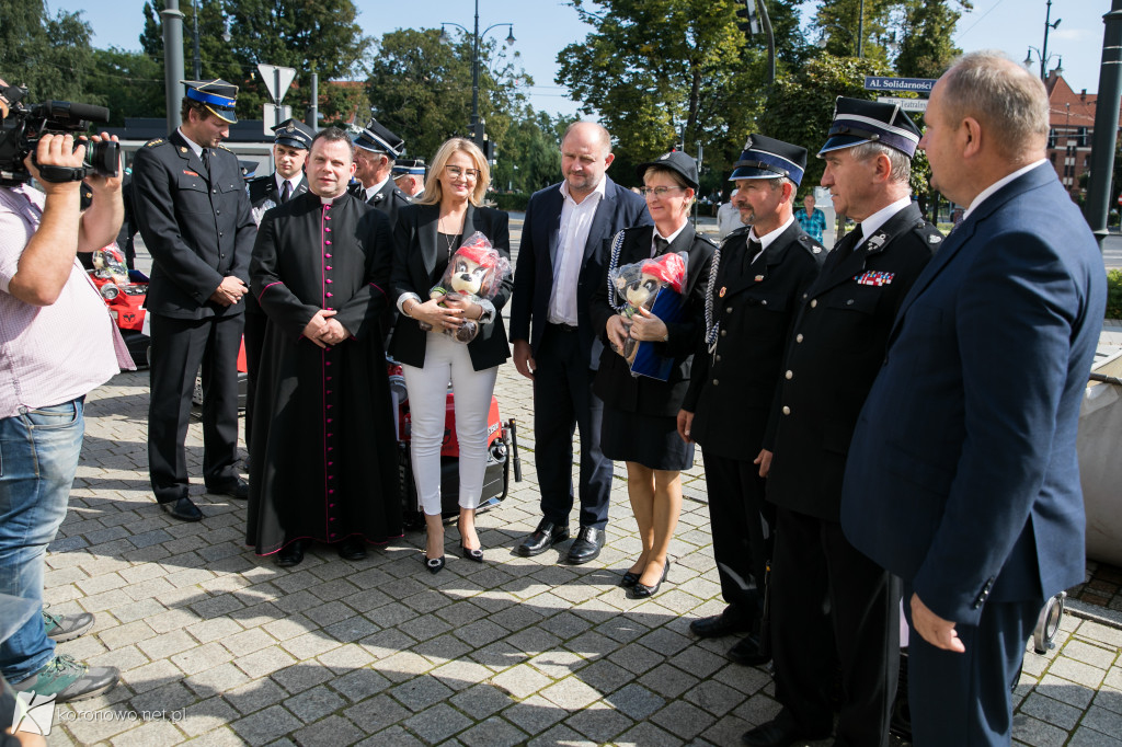 Motopompa trafiła do jednostki OSP Huta!