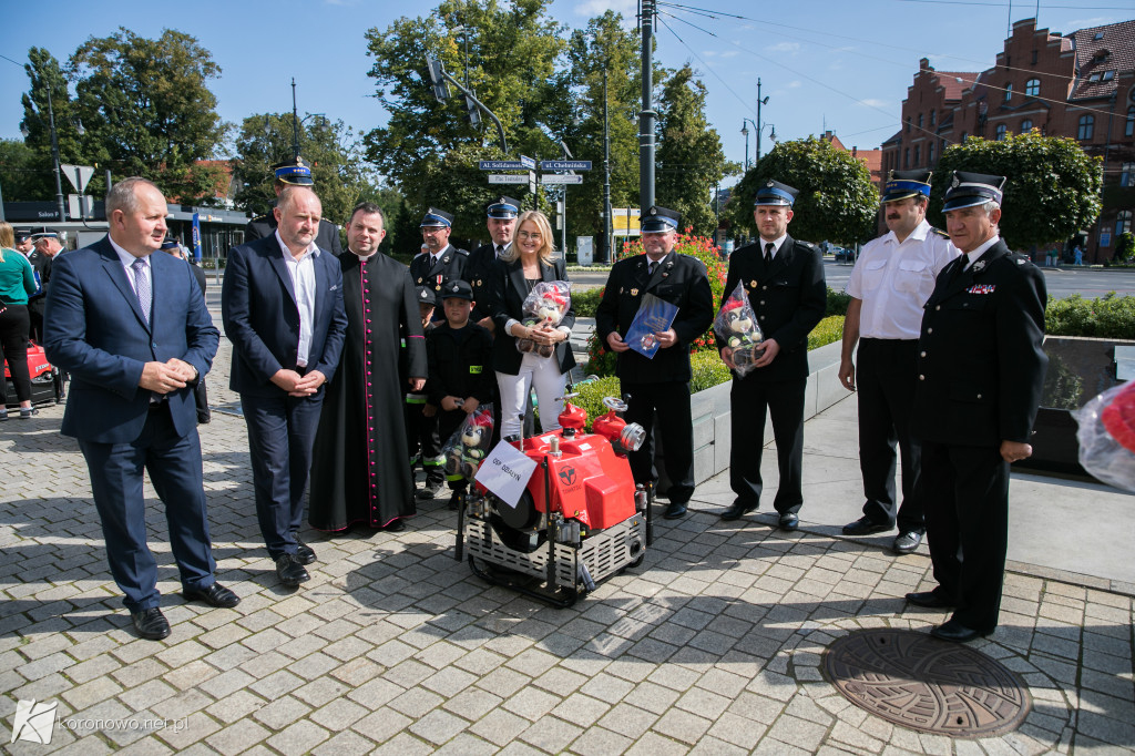 Motopompa trafiła do jednostki OSP Huta!