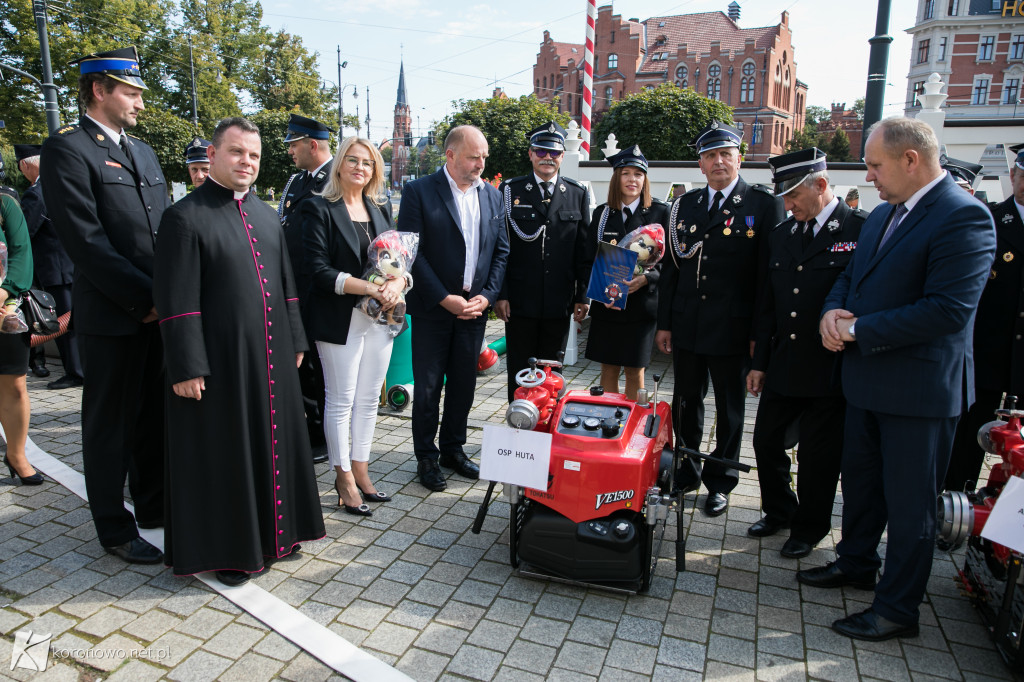 Motopompa trafiła do jednostki OSP Huta!