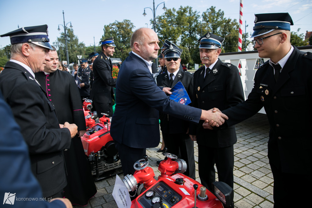 Motopompa trafiła do jednostki OSP Huta!