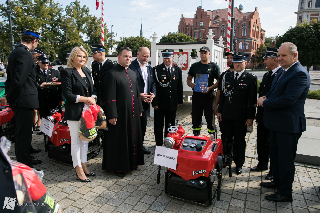 Motopompa trafiła do jednostki OSP Huta!