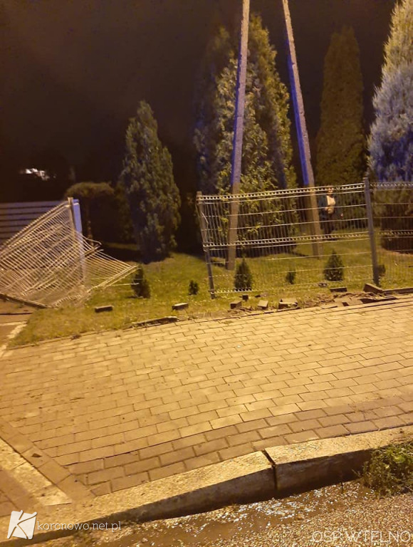 Na DK25 w Tryszczynie doszło do wypadku samochodowego