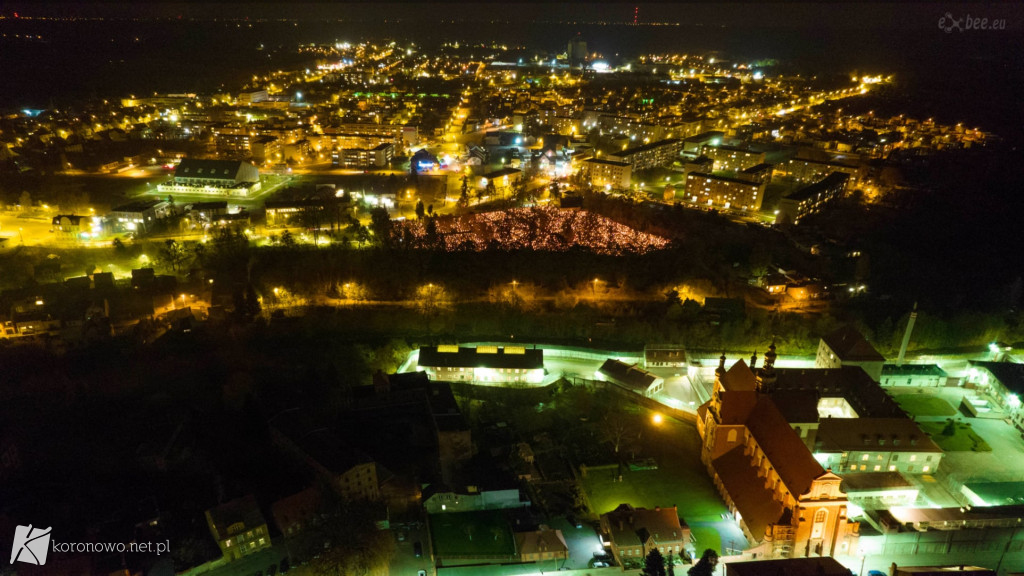 Tysiące zniczy na cmentarzach w Gminie Koronowo