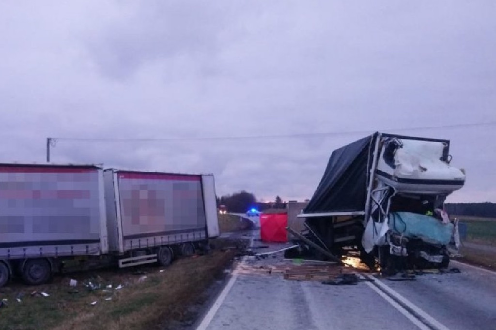 Bydgoscy policjanci wyjaśniają przyczyny tragicznego wypadku w Gościeradzu