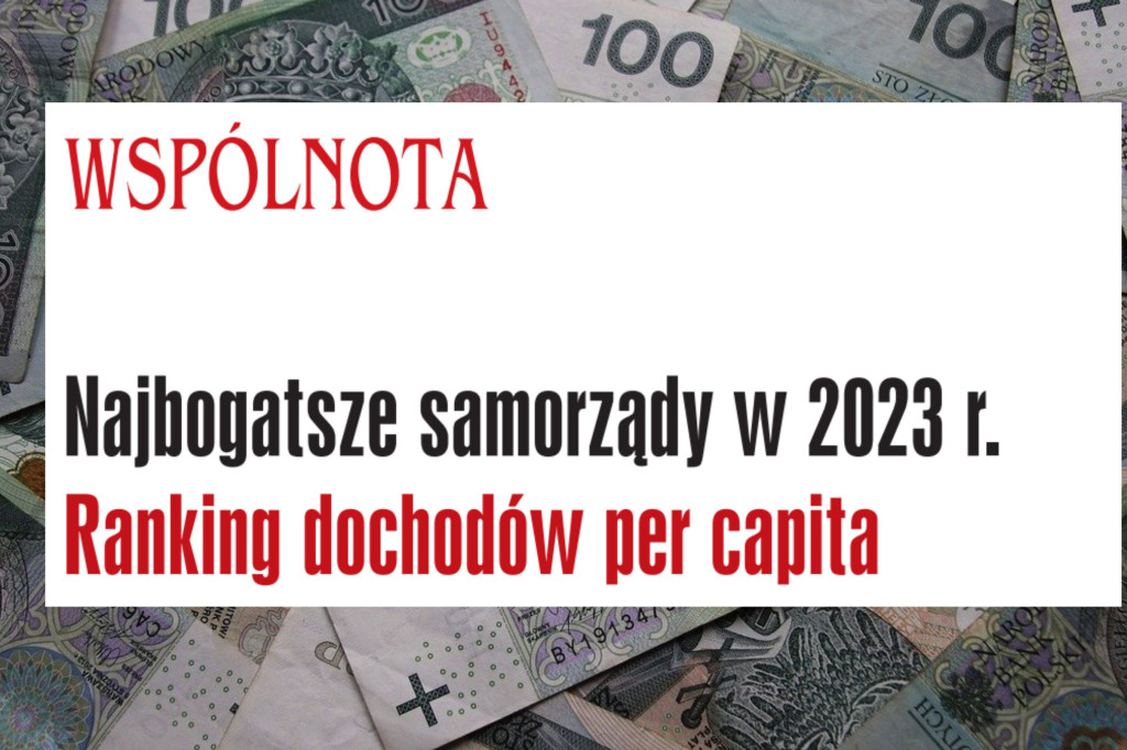 Znamy ranking najbogatszych samorządów. Jak wypada Koronowo na tle innych gmin?