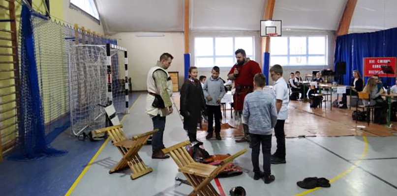 XIII Turniej Rycerski Wielka Bitwa 2016 w Wierzchucinie Królewskim (fot. ZS W Wierzchucienie k.)