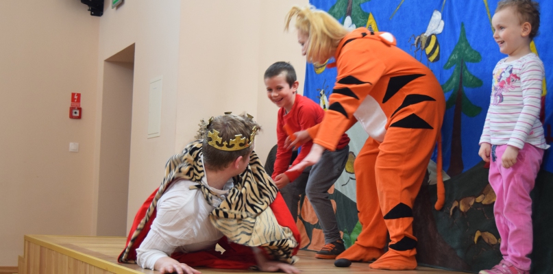 Wykonawcą przedstawienia był Teatr Maska z Krakowa fot. redakcja