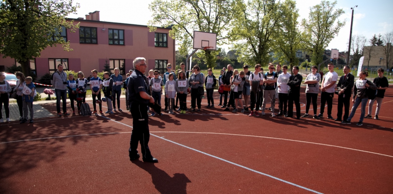 Rywalizacja pomiędzy uczniami była zacięta i wyrównana, ale wszystko zgodnie z duchem uczciwej walki fot. KMP Bydgoszcz