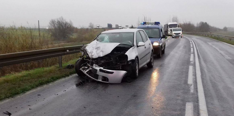 Przyczyny wypadku bada policja fot. OSP KSRG Mąkowarsko
