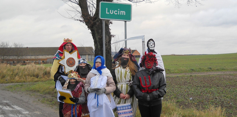 Tak prezentowali się tegoroczni kolędnicy fot. nadesłane