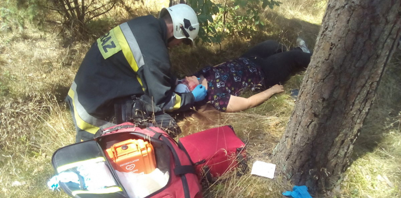 W akcji brało udział 120 harcerek i harcerzy z całego regionu fot. policja