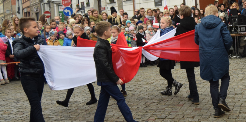 Wydarzenie odbyło się na koronowskim rynku fot. IN