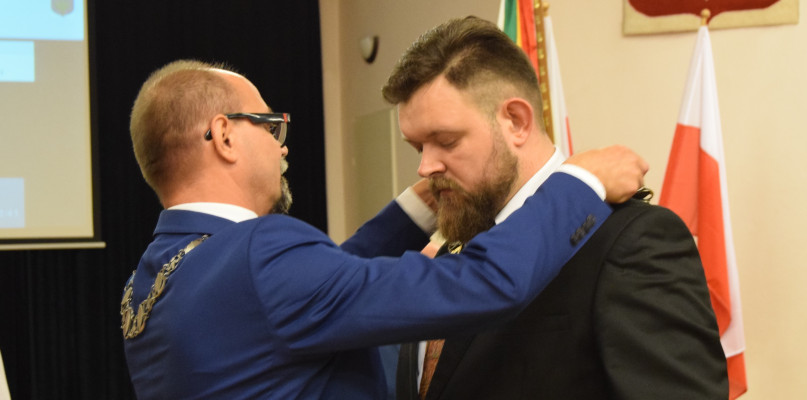 Patryk Mikołajewski bedzie sprawował urząd przez najbliższe pięć lat fot. redakcja