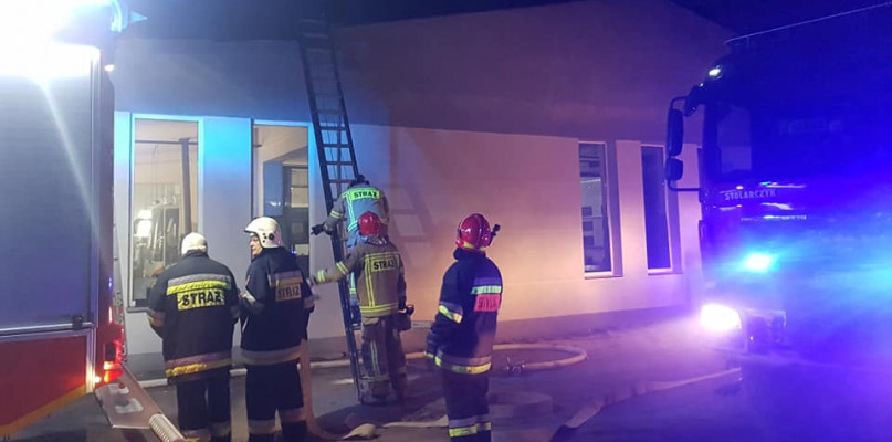 Na chwilę obecną nie są znane przyczyny wybuchu pożaru fot. OSP KSRG Koronowo