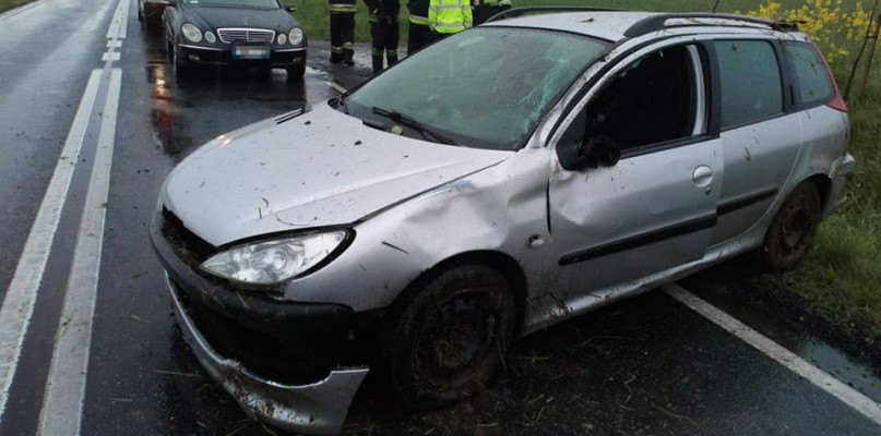 Służby apelują do wszystkich kierowców o rozwagę i zachowanie szczególnej ostrożności na drogach fot. OSP KSRG Koronowo