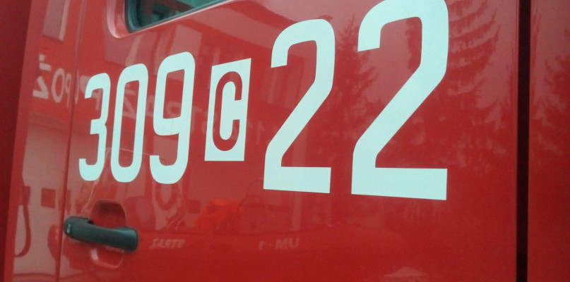 Cała czwórka trafiła do szpitala na dokładne badania fot. OSP KSRG Koronowo