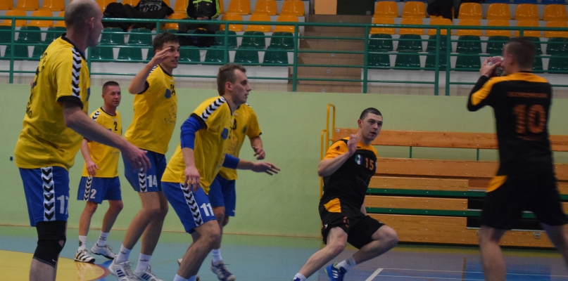 137 bramek zdobył dla Korony Koronowo w tym sezonie Mateusz Kłyza
