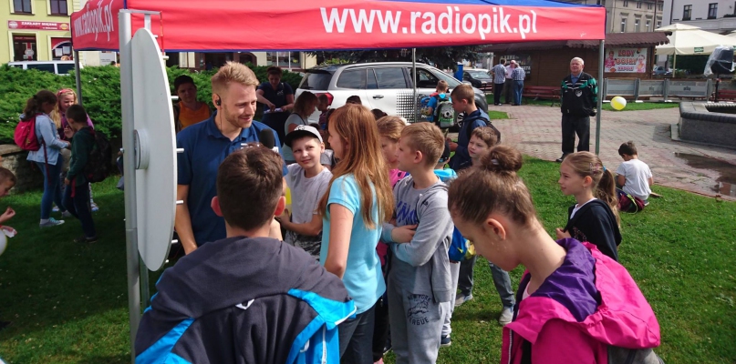 Radiowcy przygotowali między innymi konkursy dla najmłodszych fot. UM w Koronowie
